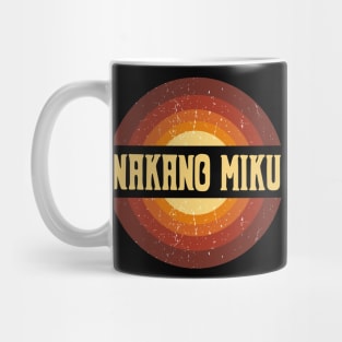 Vintage Proud Name Miku Anime Gifts Circle Mug